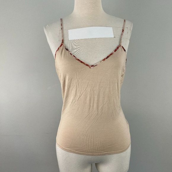 NWOT CAMI NYC Nude Spaghetti Strap Tank‎ Top (XS) - Picture 2 of 7